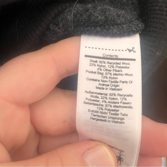 Smartwool Men’s Bomber Wool Jacket Large Black - Picture 3 of 4